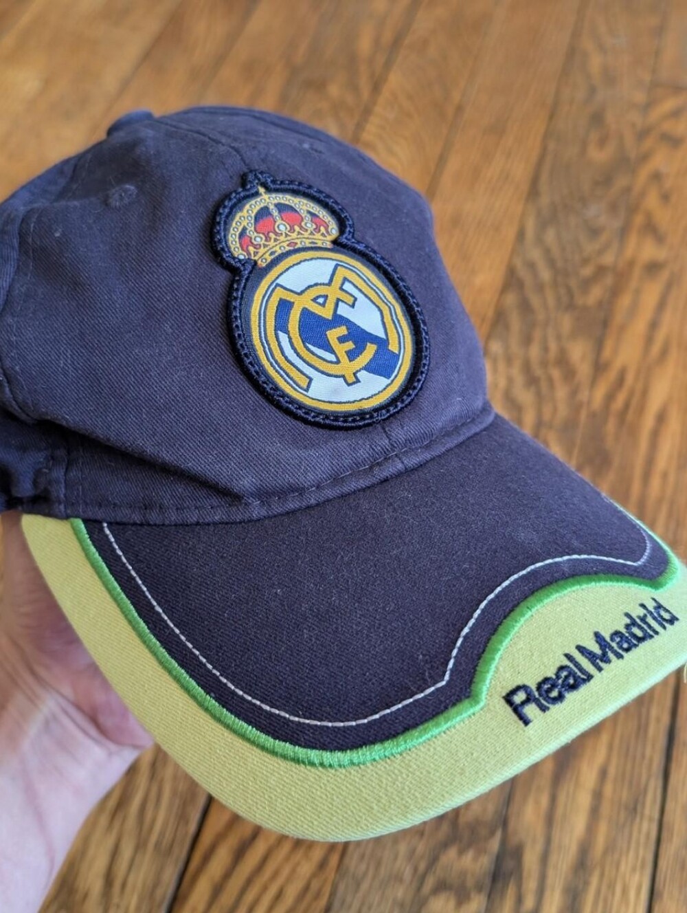 Vintage Real Madrid Soccer Football Hat Cap